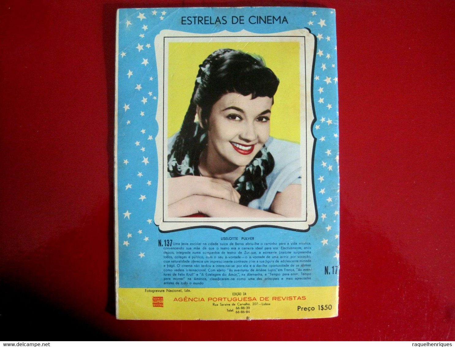 Kaiserball 1956 - Sonja Ziemann, Rudolf Prack, Hannelore Bollmann - COLECÇÃO CINEMA 17 - Revues & Journaux