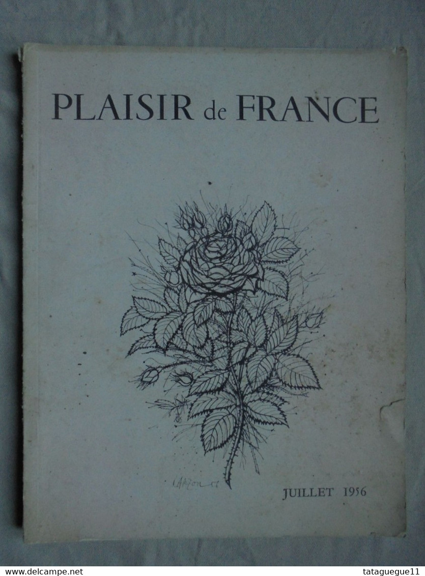 Ancien - Revue "Plaisir De France" Juillet 1956 - Maison & Décoration
