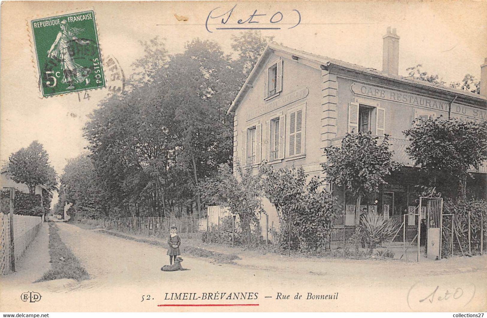 94-LIMEIL-BREVANNES- RUE DE BONNEUIL - Limeil Brevannes