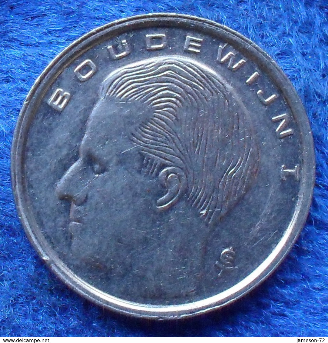 BELGIUM - 1 Franc 1989 Flemish KM#171 Baudouin I (1951-1993) - Edelweiss Coins - Non Classés
