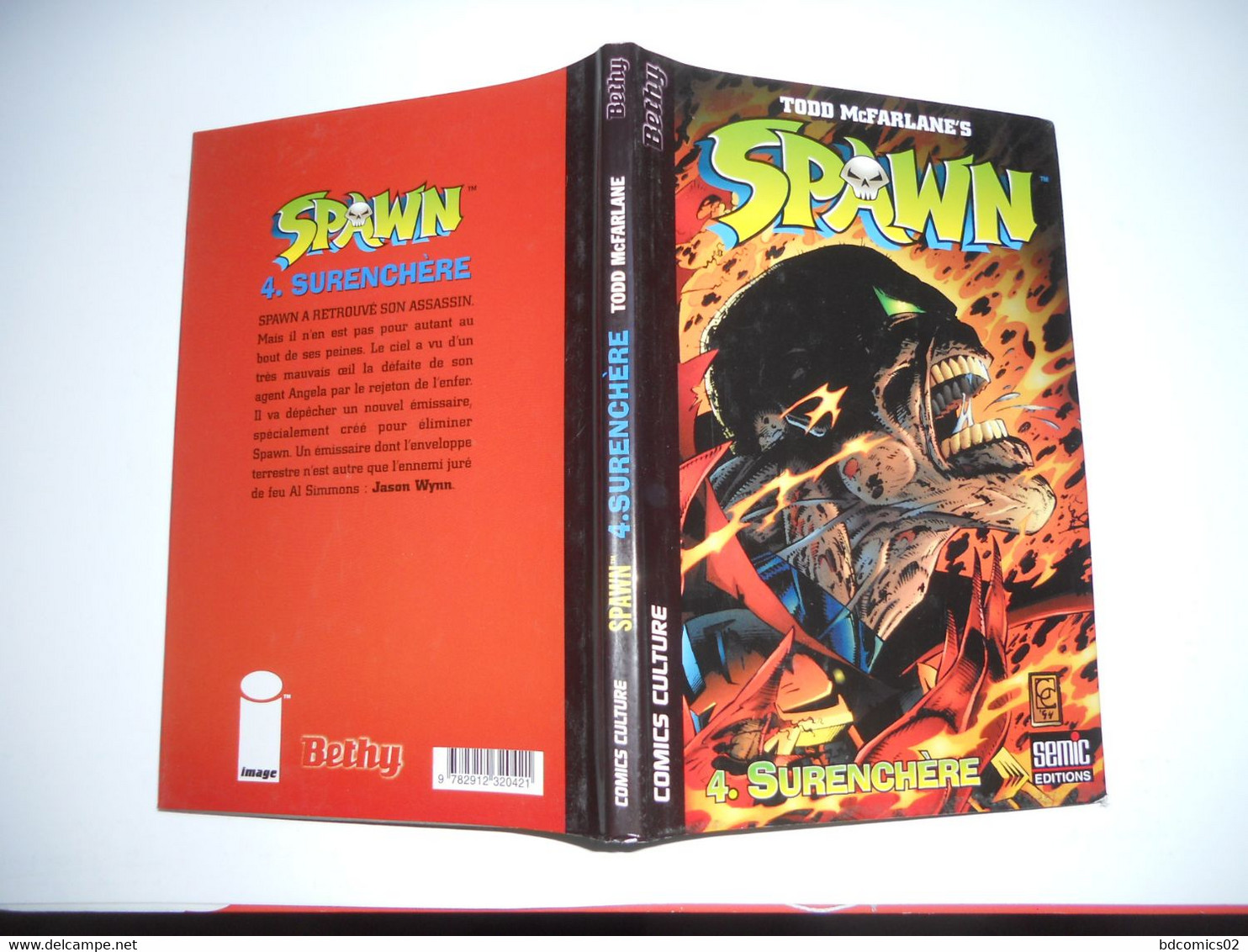 Spawn N° 4 - Surenchère BETHY  SEMIC TBE  C15 - Spawn