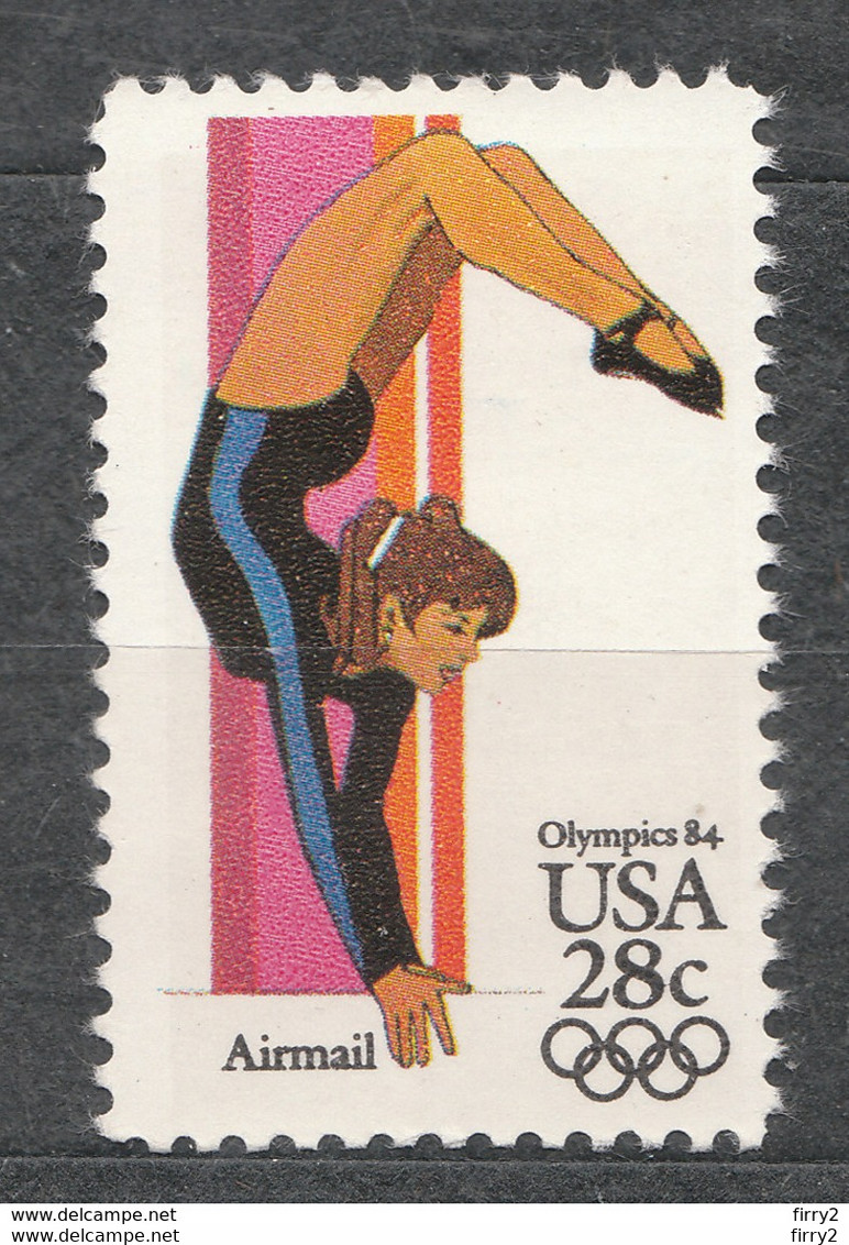 USA Scot # C101  Airmail 1983 - Gymnast  Mint Never Hinged  (MNH) - 3b. 1961-... Neufs