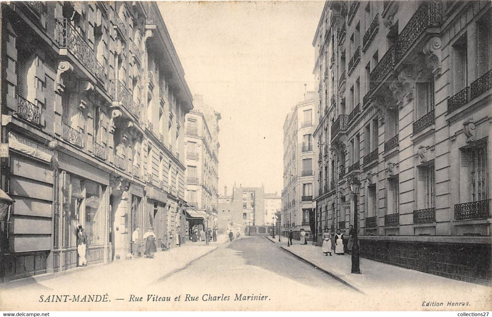 94-SAINT-MANDE- RUE VITEAU ET RUE CHARLES MARINIER - Saint Mande