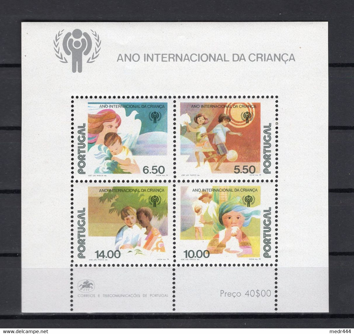 Portugal 1979 - UNICEF - International Year Of The Child - Minisheet - MNH** - Excellent Quality - Other & Unclassified