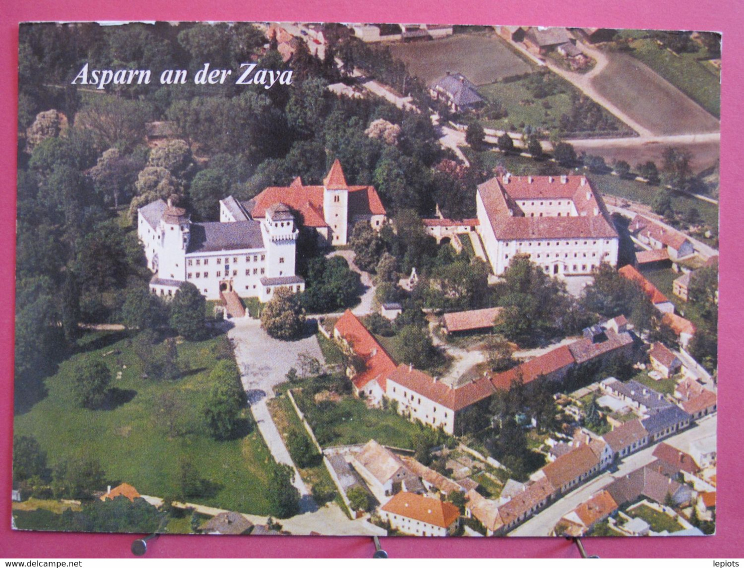 Visuel Très Peu Courant - Autriche - Asparn An Der Zaya - Schloss Mit Museum Für Urgeschichte Minoritenkonvent - R/verso - Mistelbach