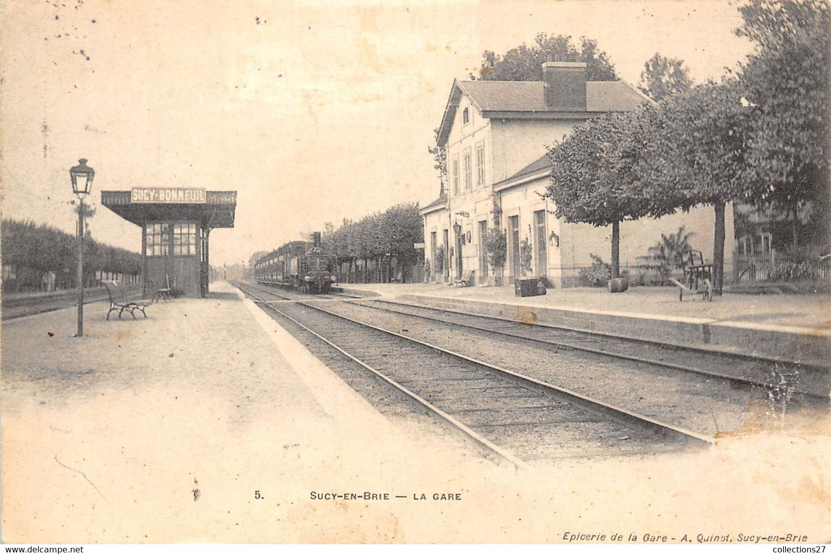 94-SUCY-EN-BRIE- LA GARE - Sucy En Brie