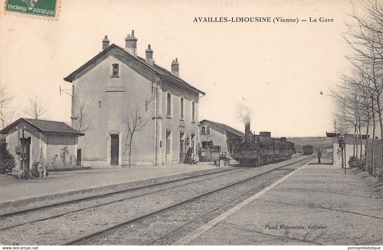 86 - VIENNE - AVAILLES LIMOUSINES - 10087 - Gare - Availles Limouzine