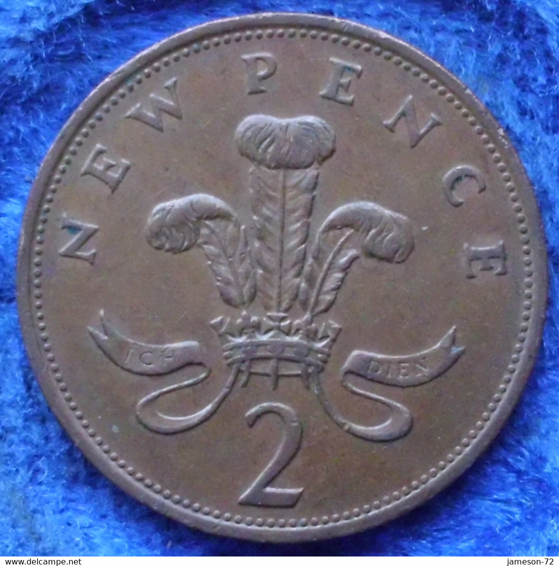 UK - 2 New Pence 1980 KM# 916 Elizabeth II Decimal Coinage - Edelweiss Coins . - Sonstige & Ohne Zuordnung