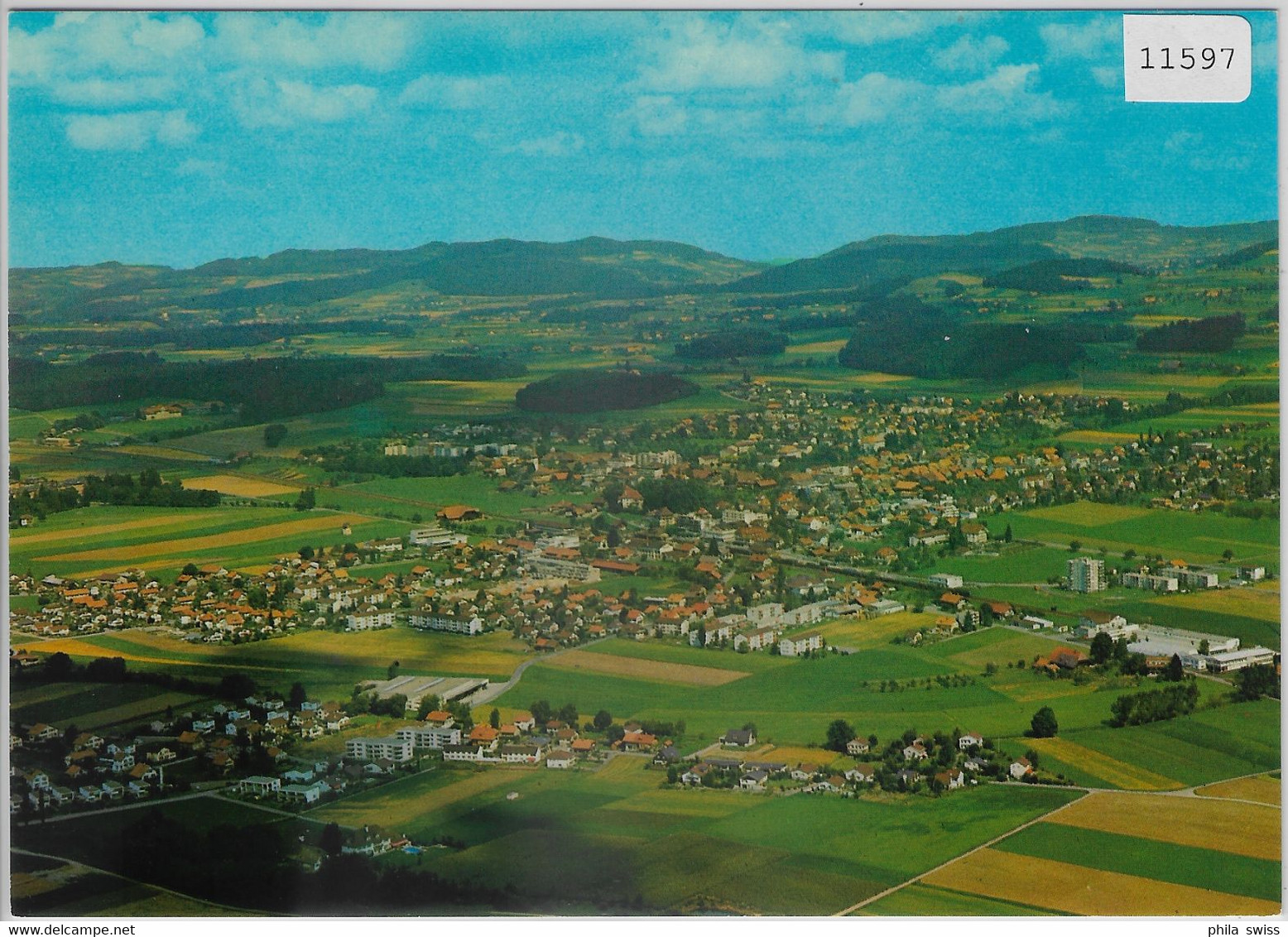 Flugaufnahme Münsingen BE - Münsingen