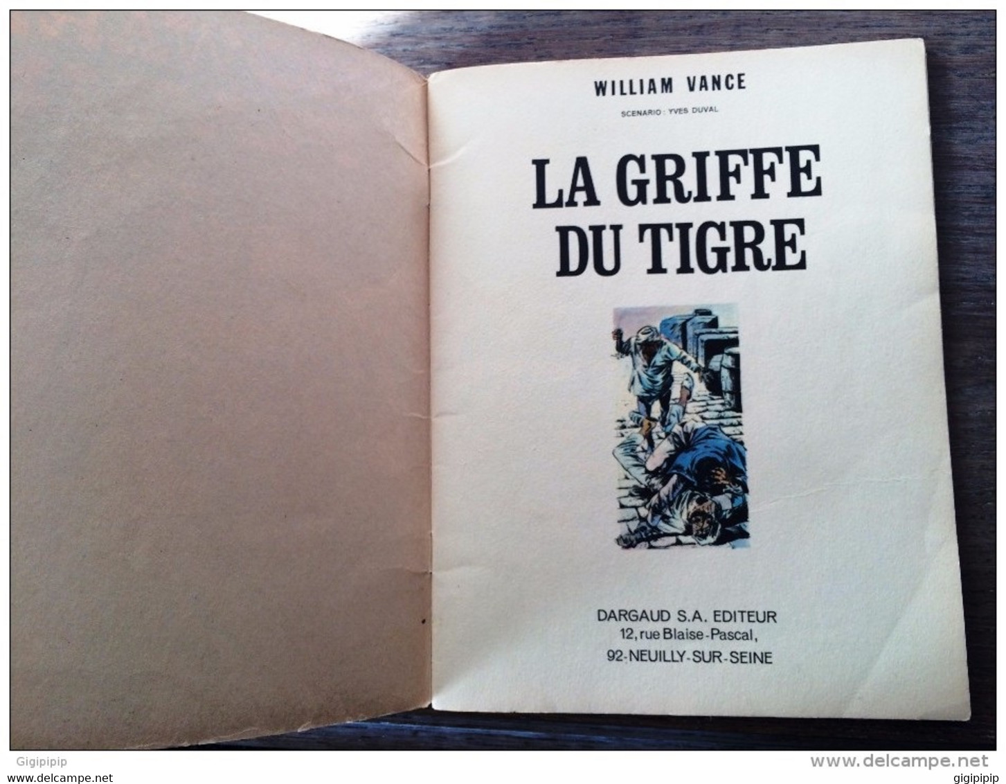 Magellan Howard Flynn La Griffe Du Tigre William Vance Bob Morane Duval E O Aout 1969 Histoire Journal Tintin H13
