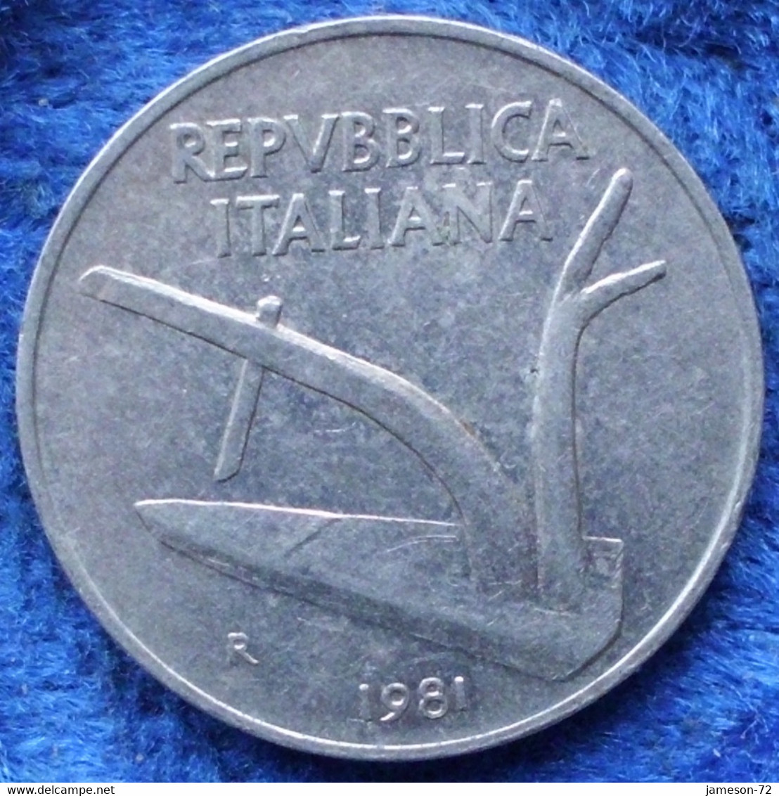 ITALY - 10 Lire 1981 R KM#93 Republic Lira Coinage 1946-2001 - Edelweiss Coins - Otros & Sin Clasificación