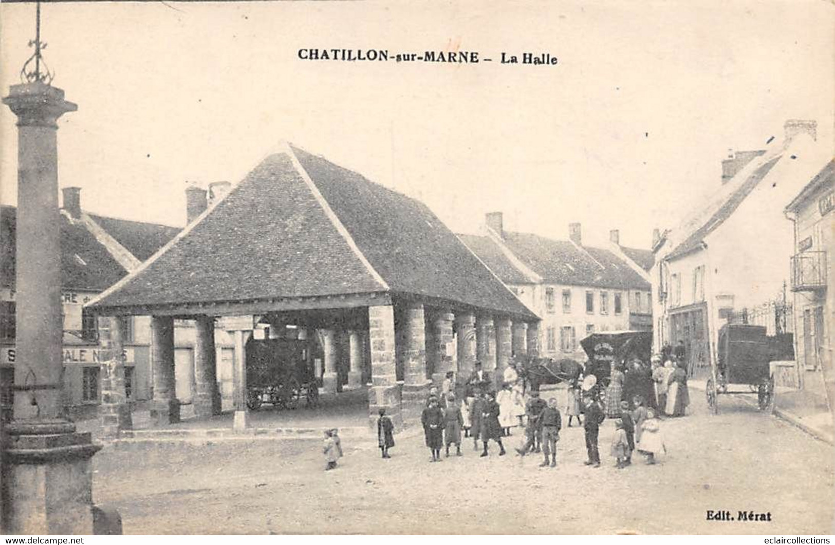 Châtillon-sur-Marne        51        La Halle         (voir Scan) - Châtillon-sur-Marne