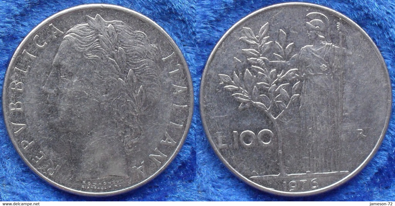 ITALY - 100 Lire 1976 R KM# 96.1 Republic Lira Coinage (1946-2001) - Edelweiss Coins - Sonstige & Ohne Zuordnung