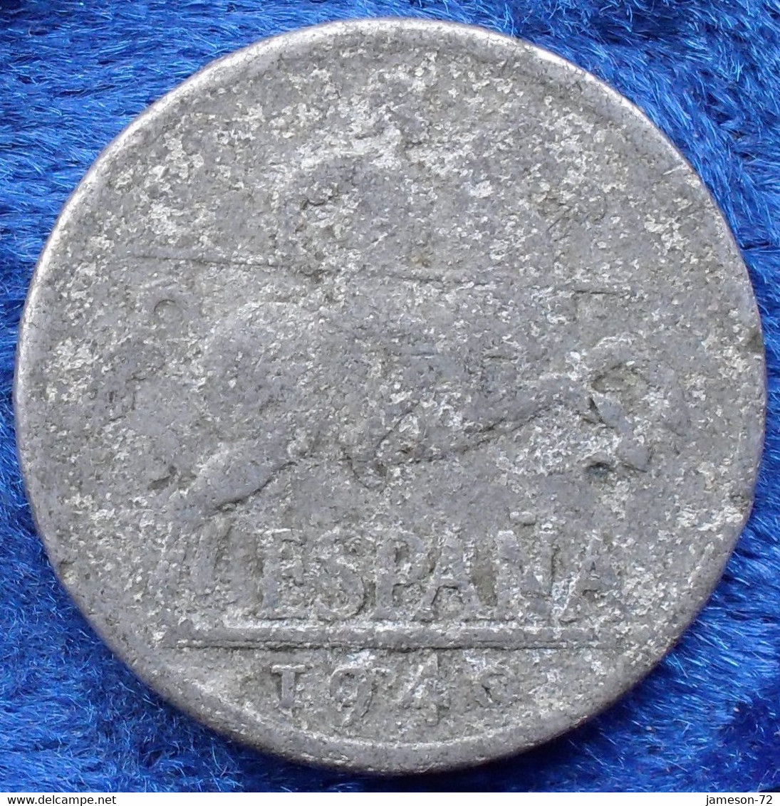 SPAIN - 10 Centimos 1940 KM#766 Francisco Franco (1936-1975) - Edelweiss Coins - Otros & Sin Clasificación
