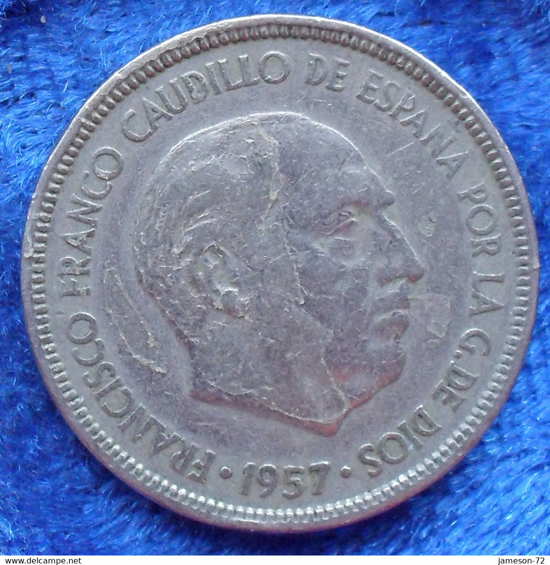 SPAIN - 5 Pesetas 1957 *62 KM# 786 F. Franco (1936-1975) - Edelweiss Coins - Otros & Sin Clasificación
