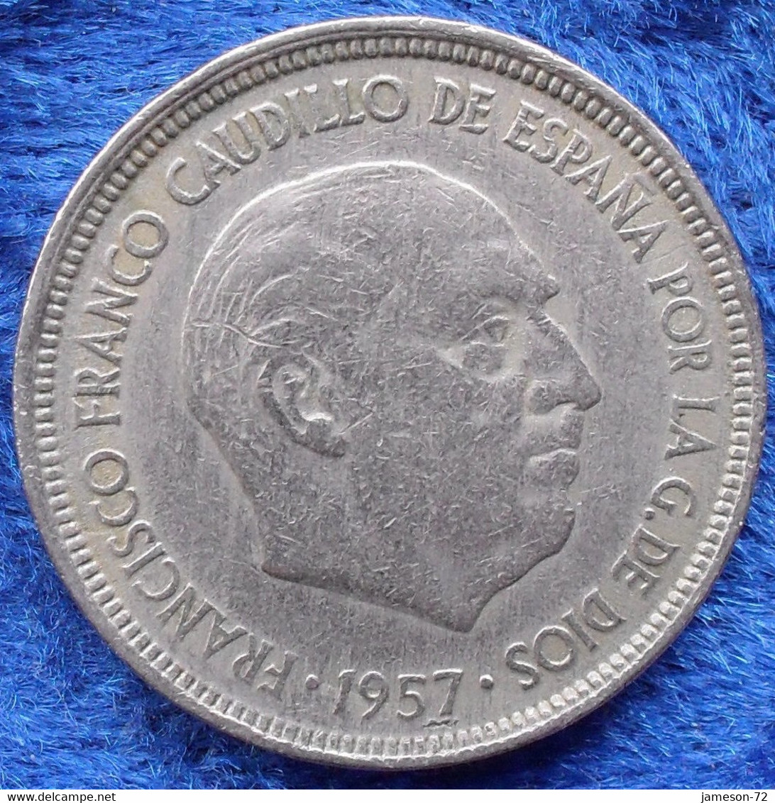 SPAIN - 5 Pesetas 1957 *67 KM# 786 F. Franco (1936-1975) - Edelweiss Coins - Sonstige & Ohne Zuordnung
