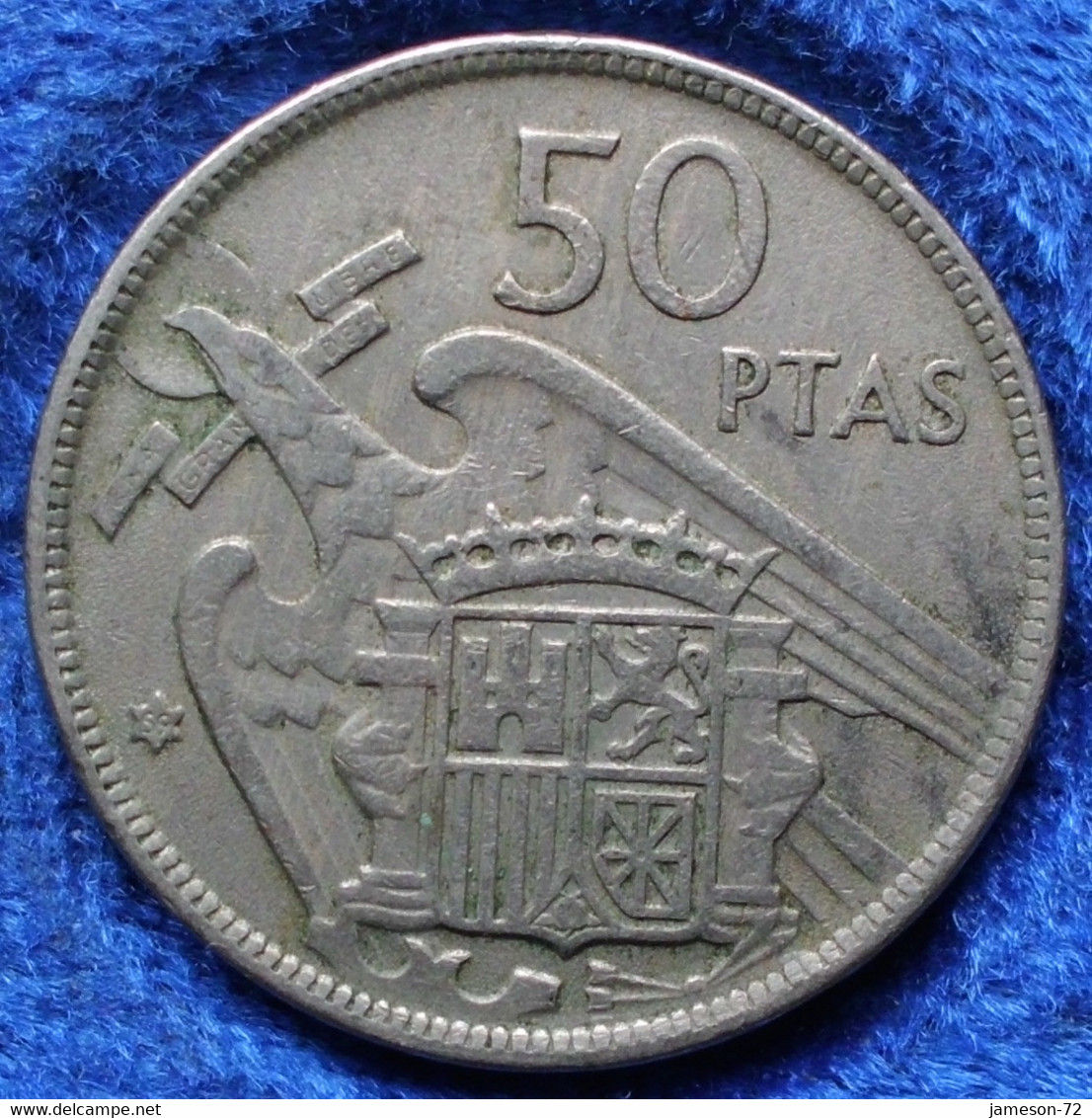 SPAIN - 50 Pesetas 1957 *59 KM# 788 F. Franco (1936-1975) - Edelweiss Coins - Otros & Sin Clasificación