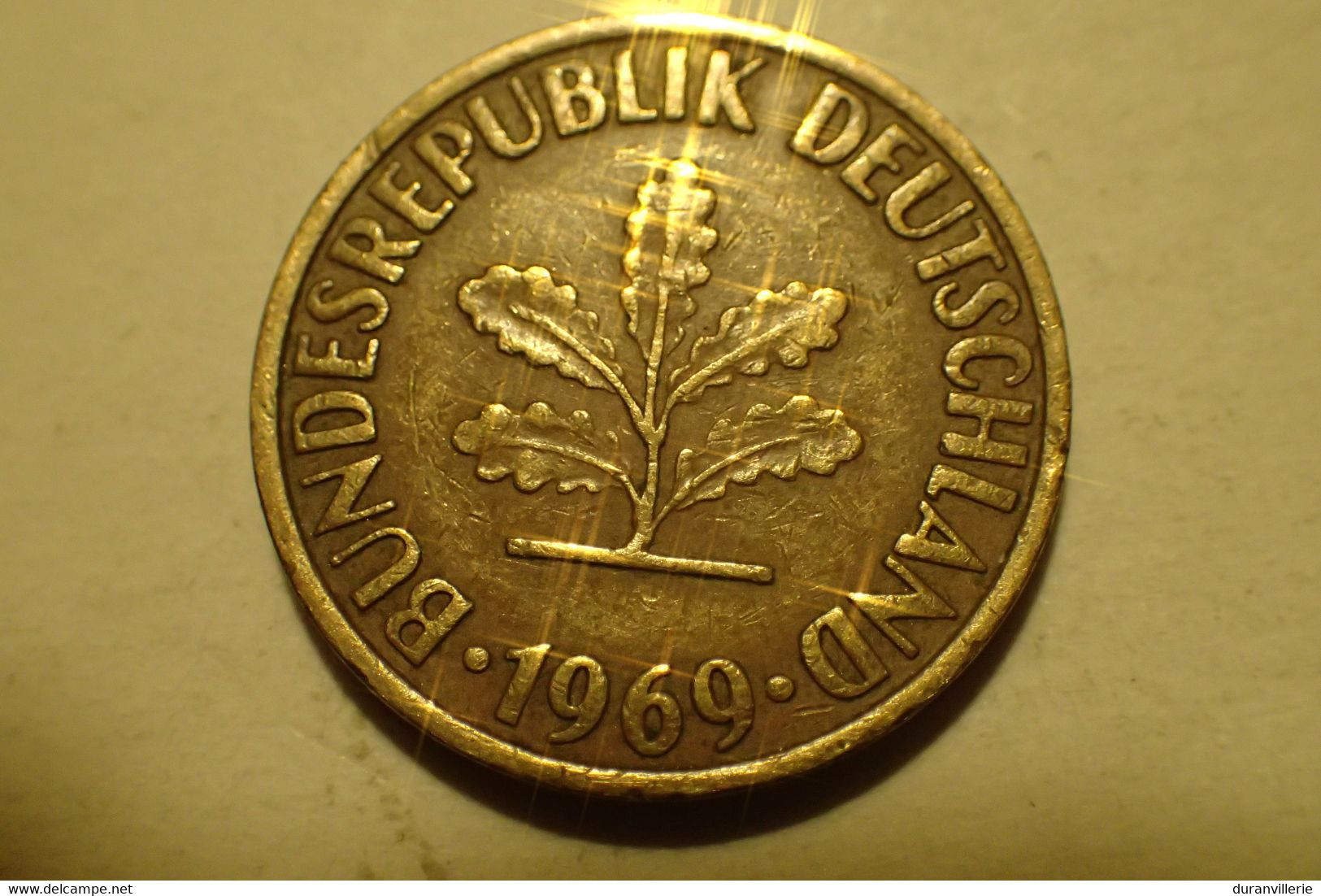 Allemagne 10 Pfennig 1969 D - Germany - 10 Pfennig