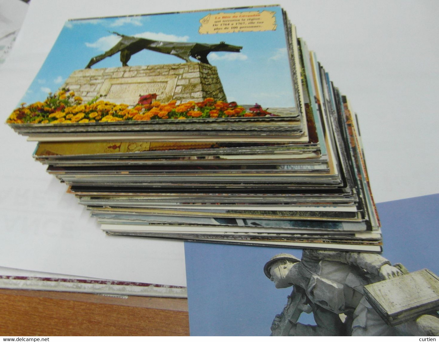 MONUMENTS -  STATUE . Divers Lieux De France .  Lot De 125 Cartes - 100 - 499 Karten