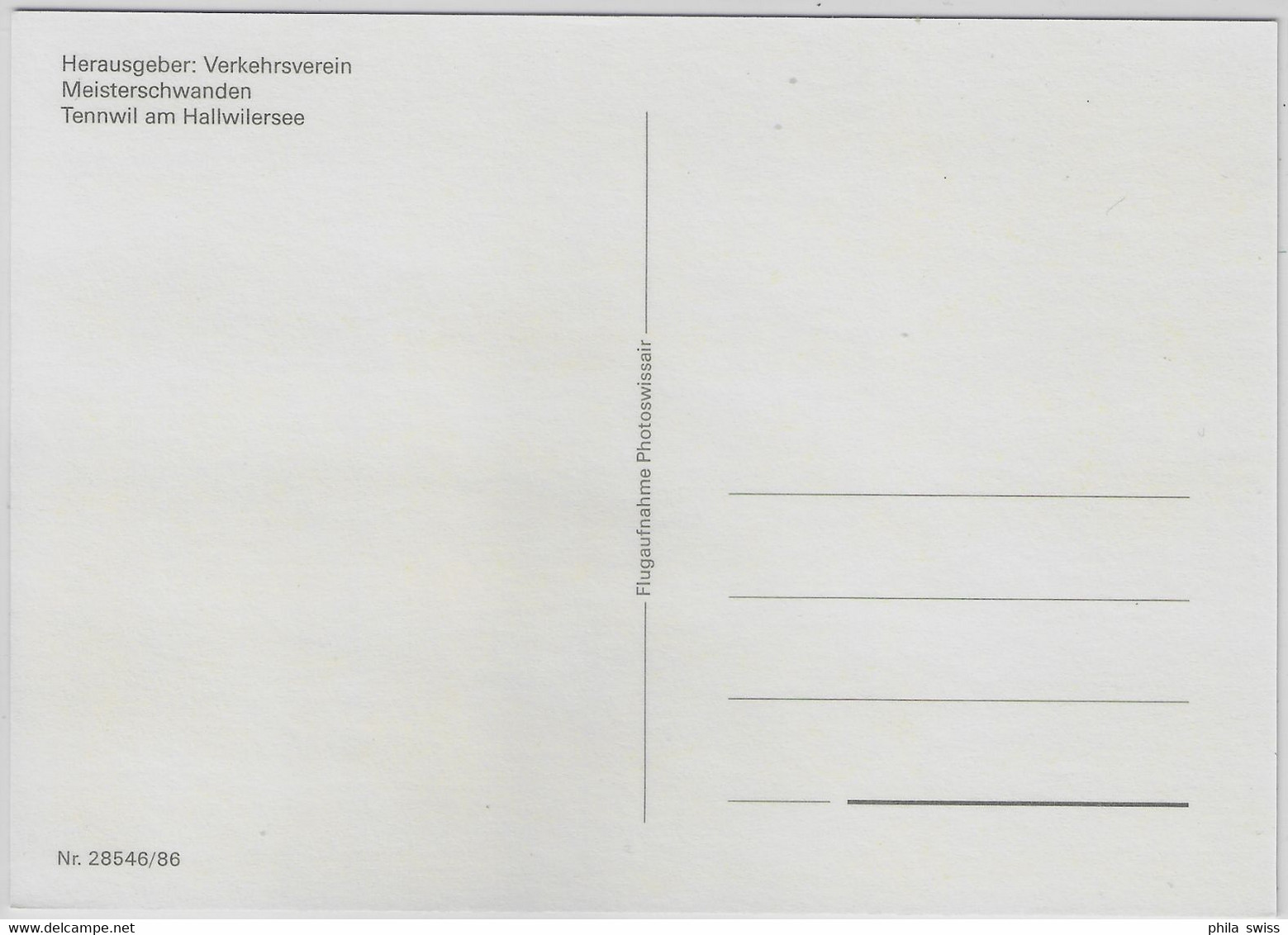 Flugaufnahme Meisterschwanden Tennwil Am Hallwilersee - Meisterschwanden