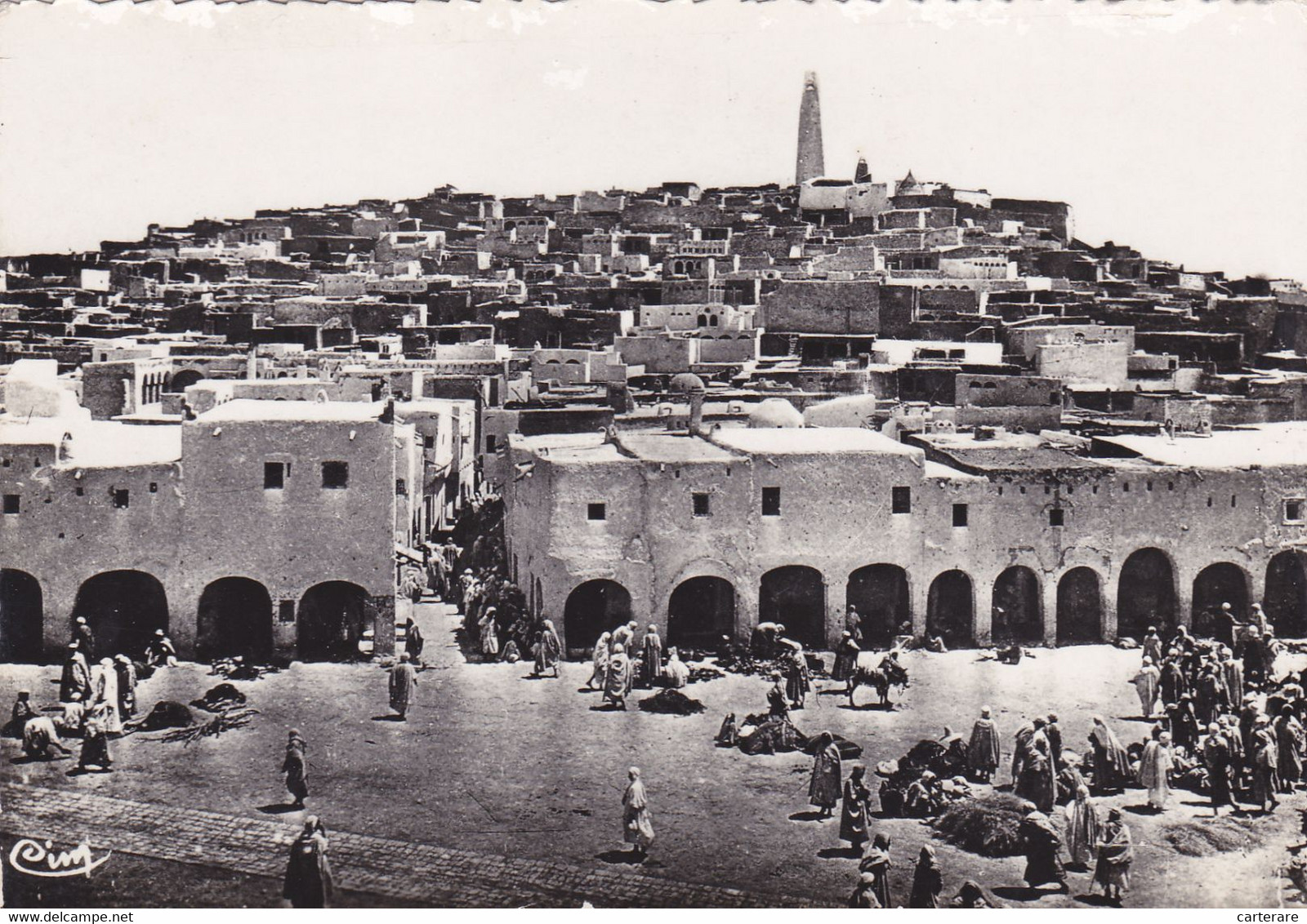 AFRIQUE DU NORD,ALGERIE,ALGERIA,MAGHREB,GHARDAIA,CARTE PHOTO COMBIER - Ghardaia