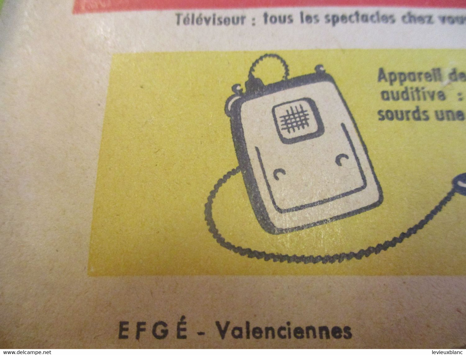 Protège cahier/ Joie et confort dans la Maison / Achetez PHILIPS c'est plus sûr ! / Efgé-Valenciennes/1953   CAH309