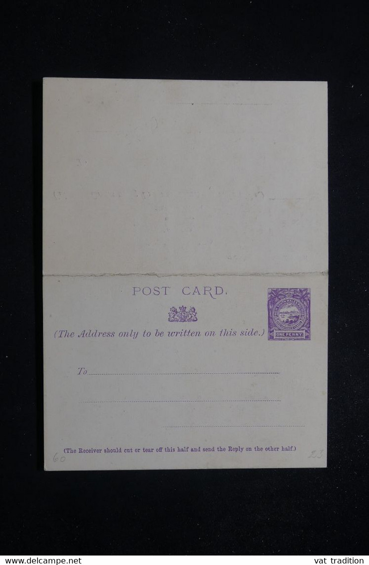 AUSTRALIE / NEW SOUTH WALES - Entier Postal Avec Réponse, Non Circulé - L 81068 - Briefe U. Dokumente