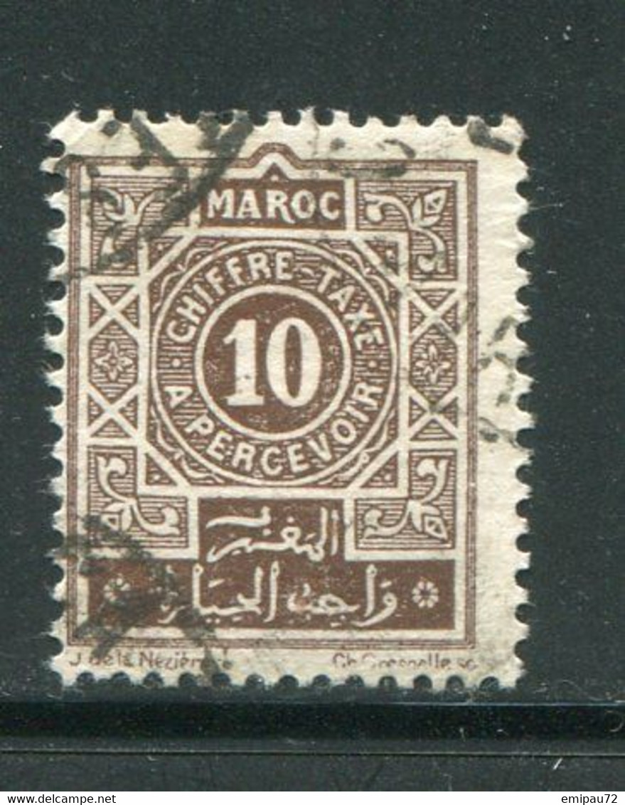 MAROC- Taxe Y&T N°29- Oblitéré - Timbres-taxe