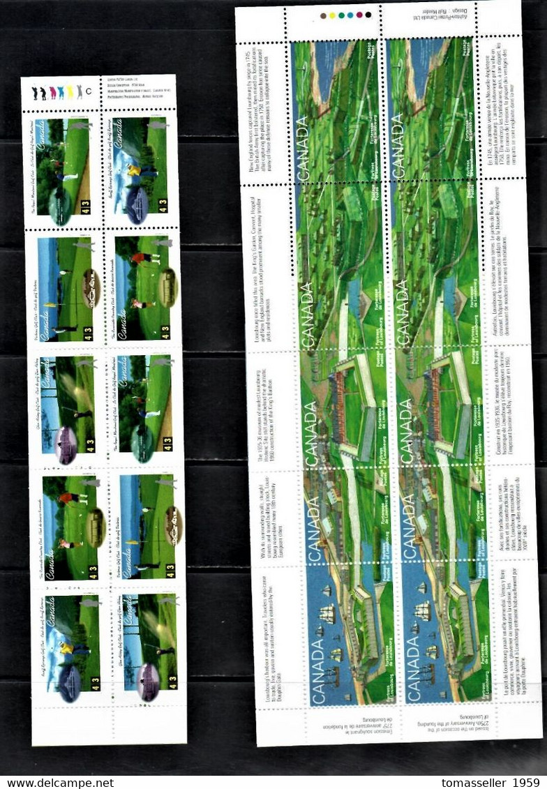 CANADA  8 Years (1994-2001 Y/y/) Sets.Almost 180 Issues - Complete Years