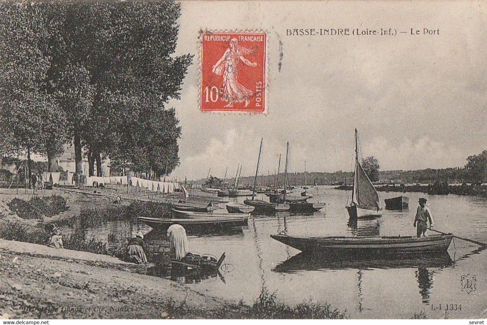 BASSE-INDRE    - Le Port - Basse-Indre