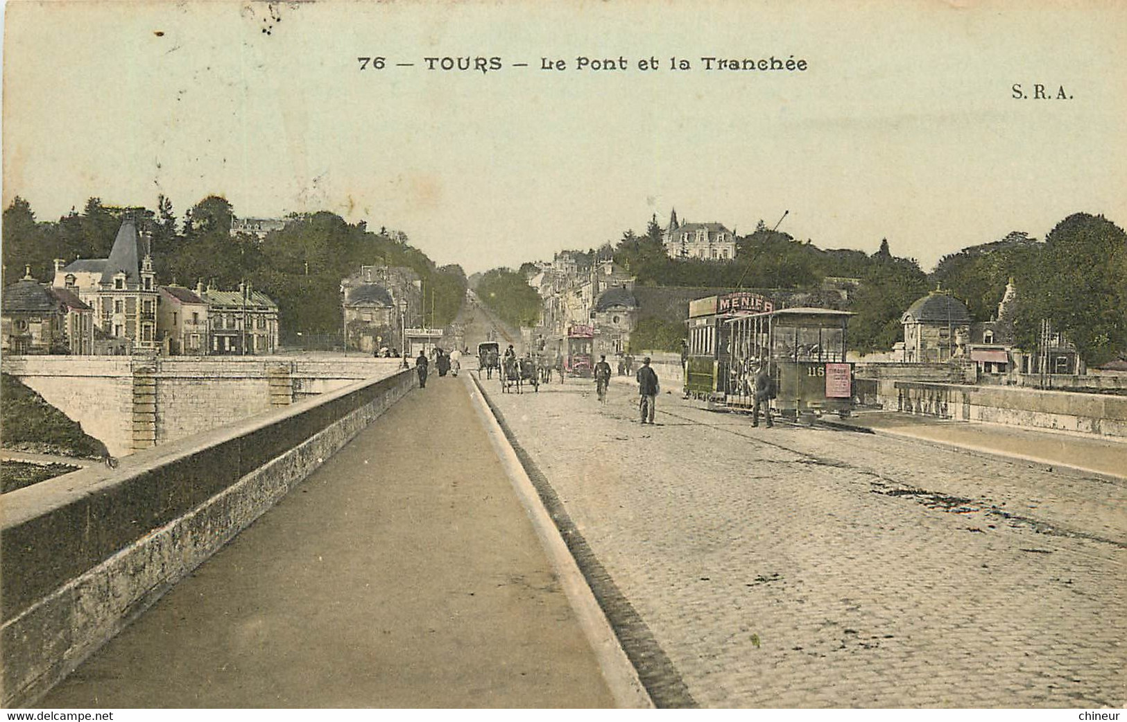 TOURS LE PONT ET LA TRANCHEE - Tours