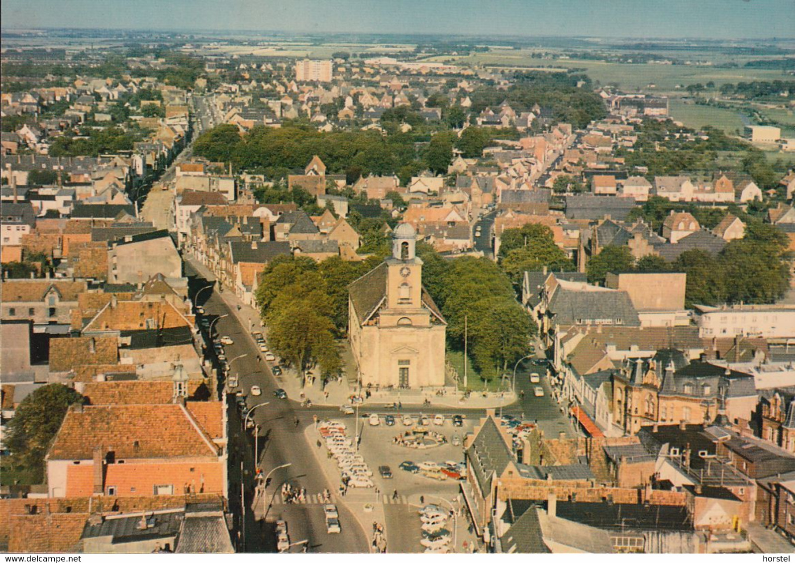 D-25813 Husum - Nordsee - Marktplatz - Luftbild - Aerial View - Husum