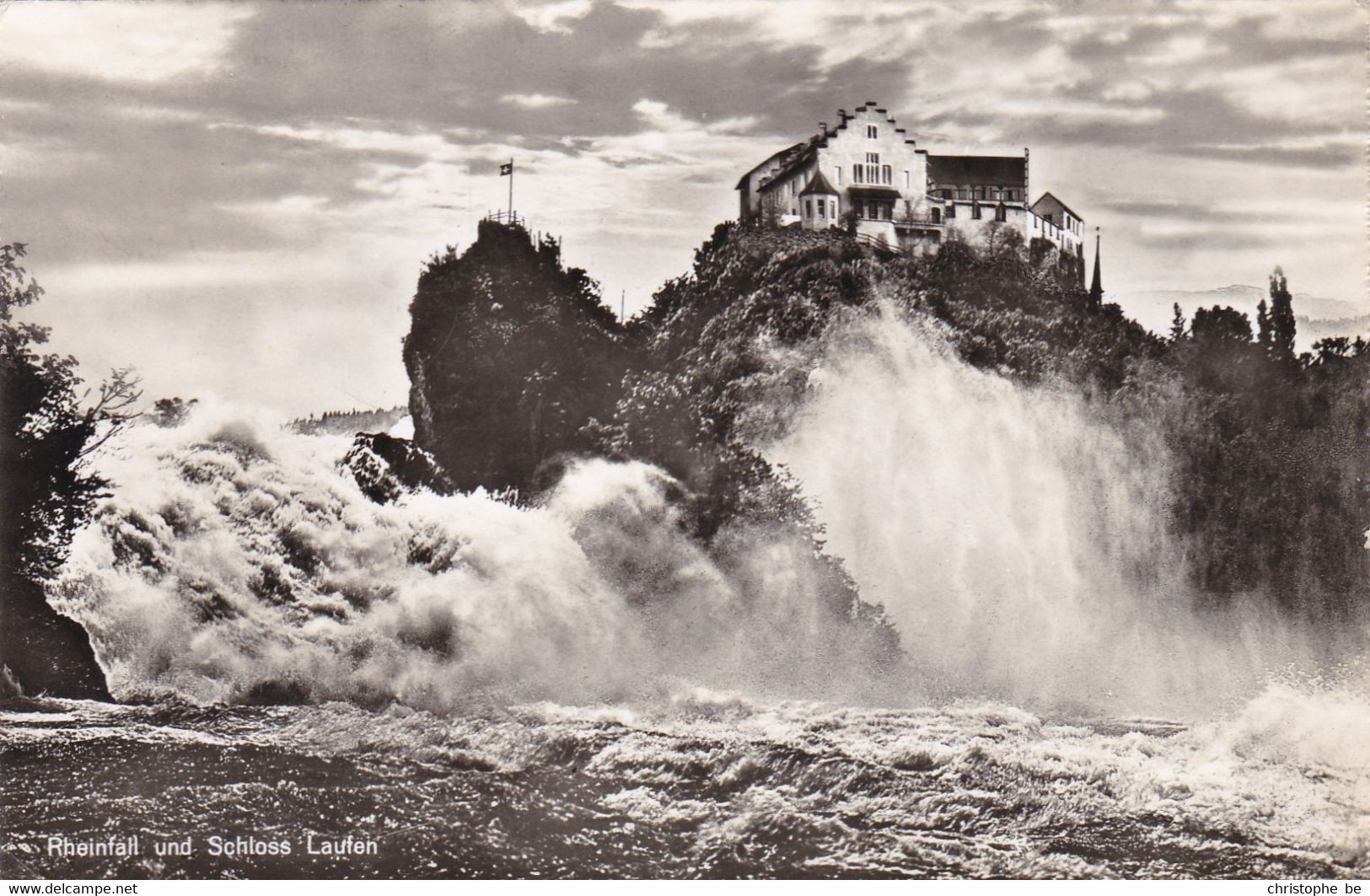 Rheinfall Und Schloss Laufen (pk75465) - Laufen-Uhwiesen 