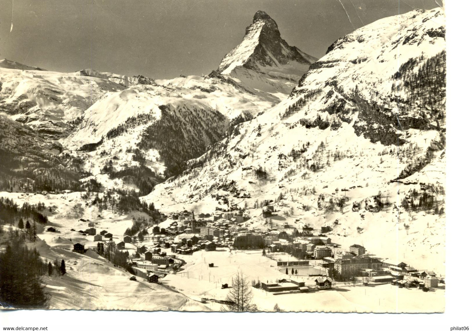 Zermatt Avec Matterhorn (ayant Voyagé) - Matt