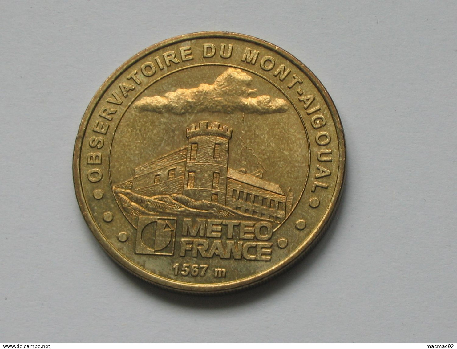 Monnaie De Paris  2003 - OBSERVATOIRE DU MONT-AIGOUAL - Météo France 1567 M  **** EN ACHAT IMMEDIAT  **** - 2003