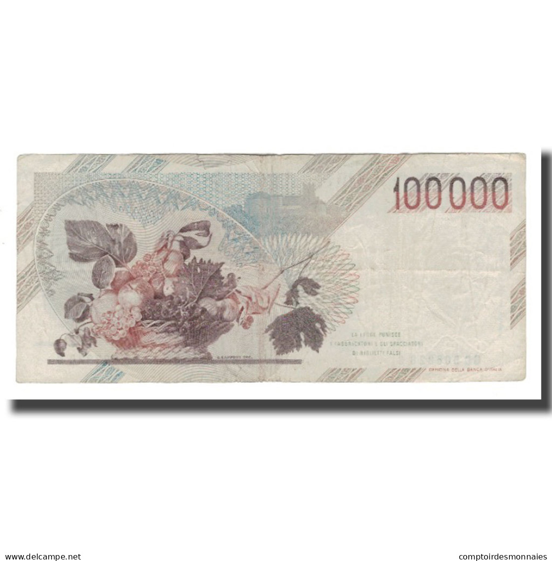 Billet, Italie, 100,000 Lire, 1983, 1983-09-01, KM:110a, TTB+ - 100.000 Lire