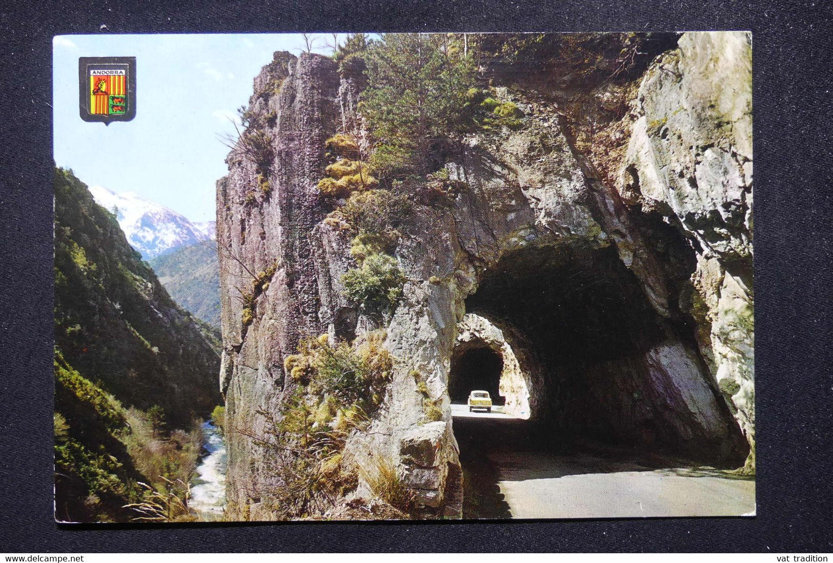 ANDORRE - Affranchissement De Andorre Sur Carte Postale En 1968 Pour La France - L 81746 - Storia Postale