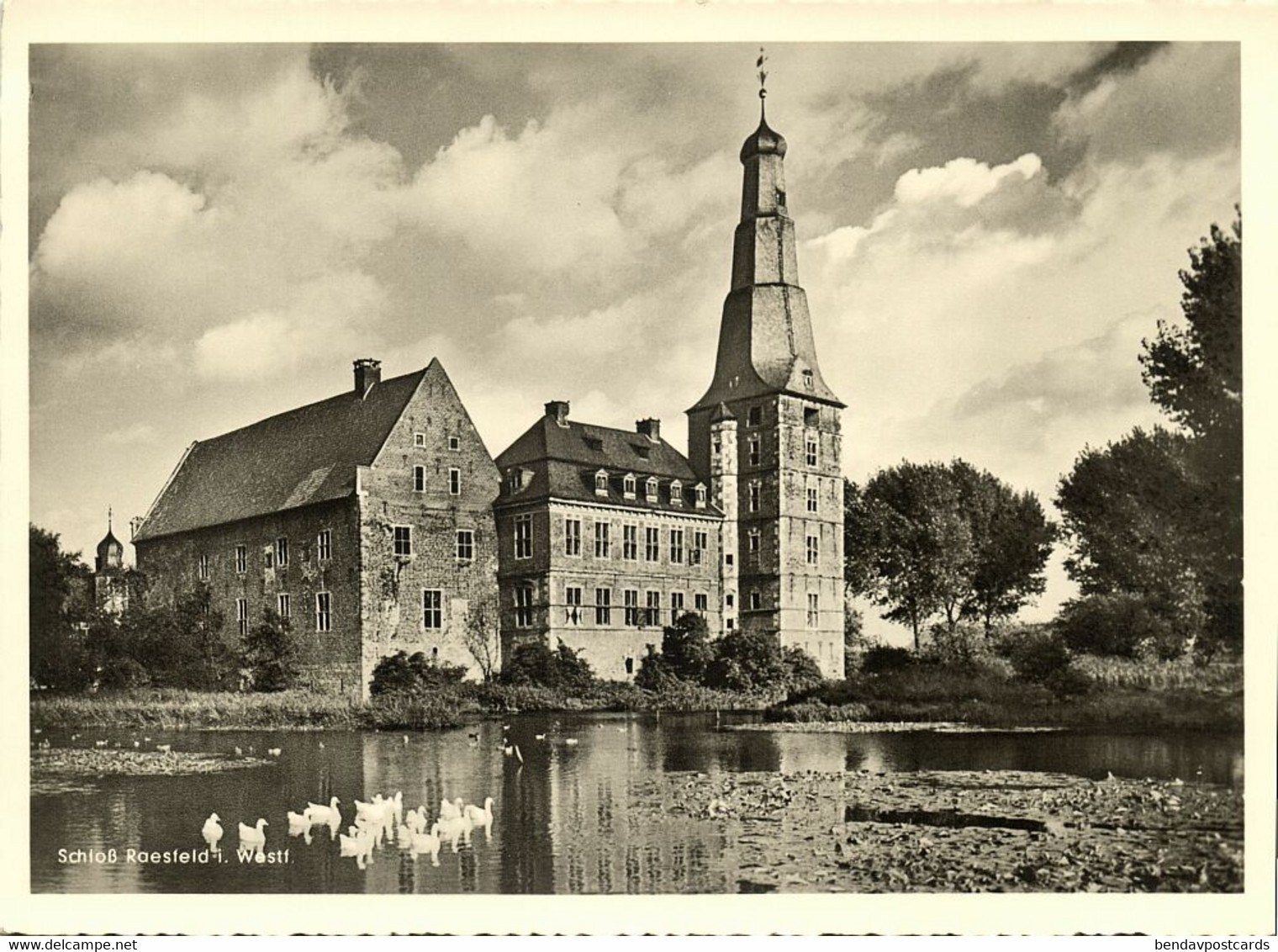 BORKEN, Schloß Raesfeld (1960s) AK - Borken