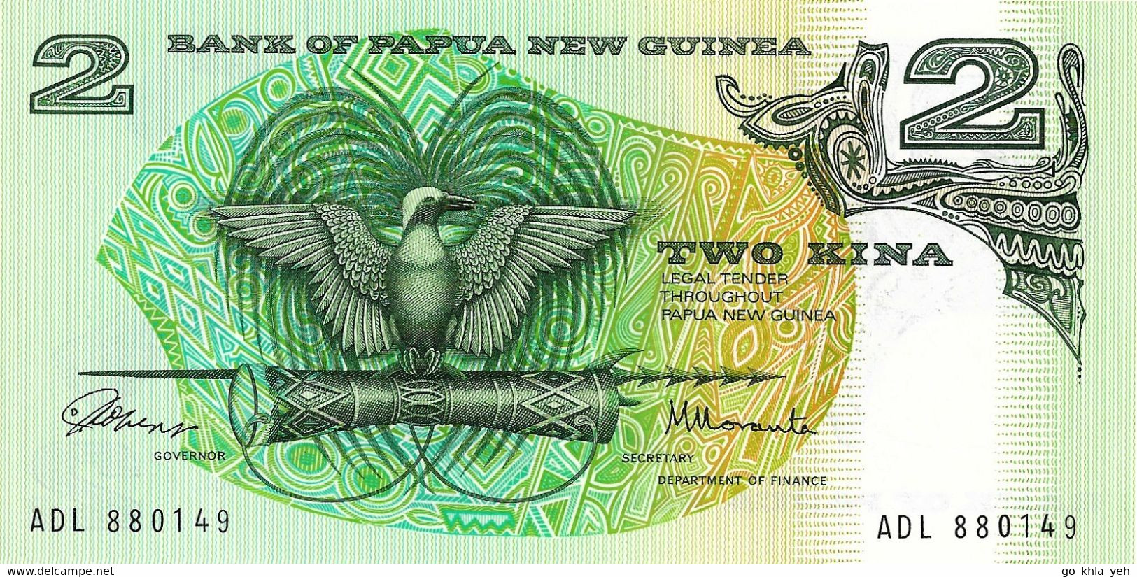 PAPOUASIE - NOUVELLE-GUINEE 1981 2 Kina - P.05a Neuf UNC - Papouasie-Nouvelle-Guinée