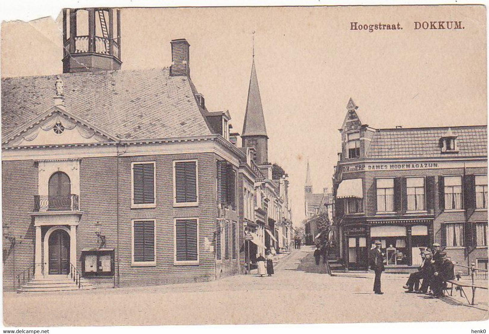 Dokkum Hoogstraat Modemagazijn Van Erp M1286 - Dokkum