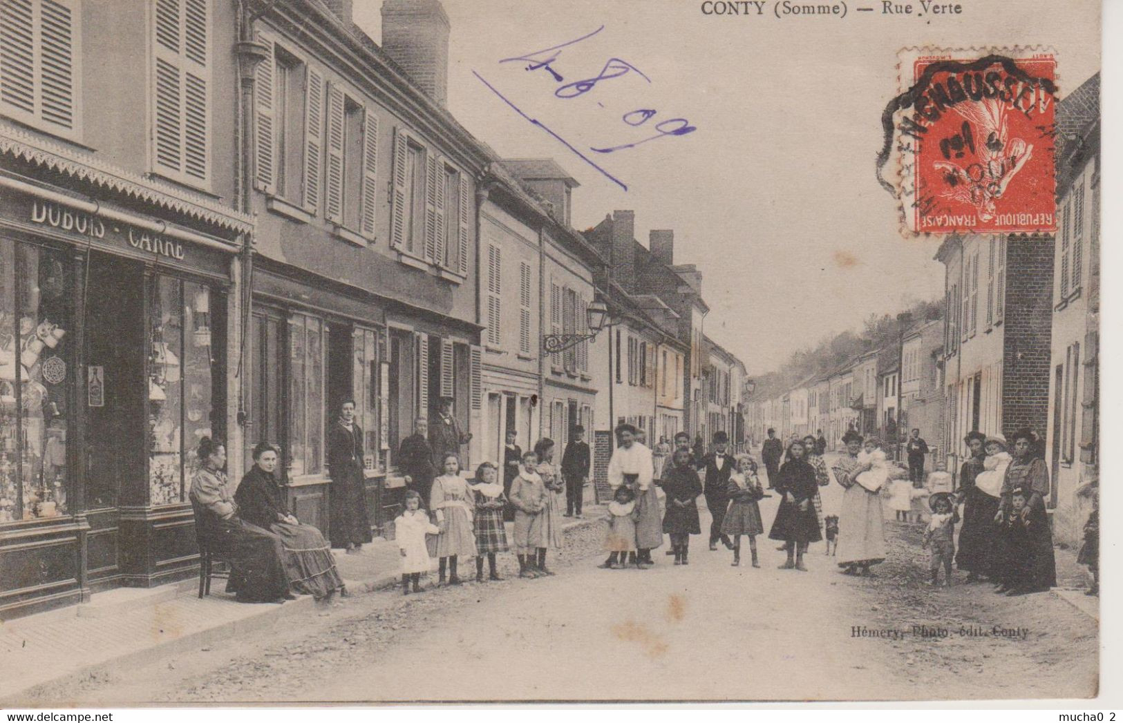 80 - CONTY - RUE VERTE - Conty