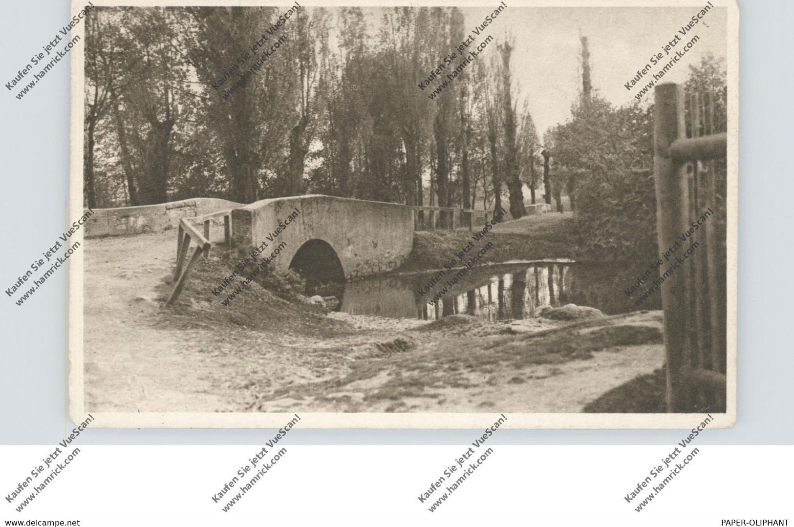 0-7127 TAUCHA - GRASSDORF, Brücke In Graßdorf, 1911 - Taucha