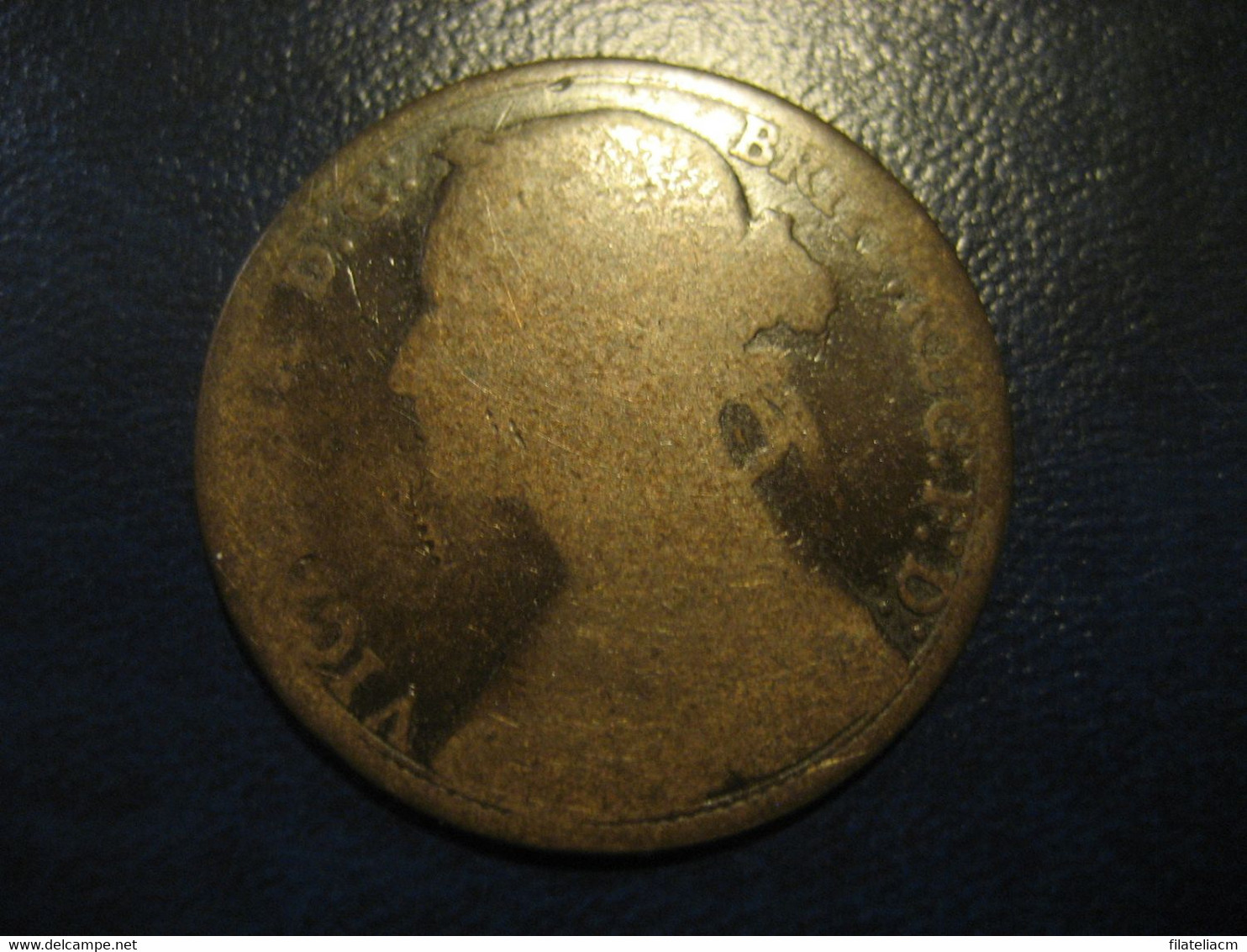 One Penny 1881 Queen Victoria Bronze Coin UK England Great Britain - Sonstige & Ohne Zuordnung