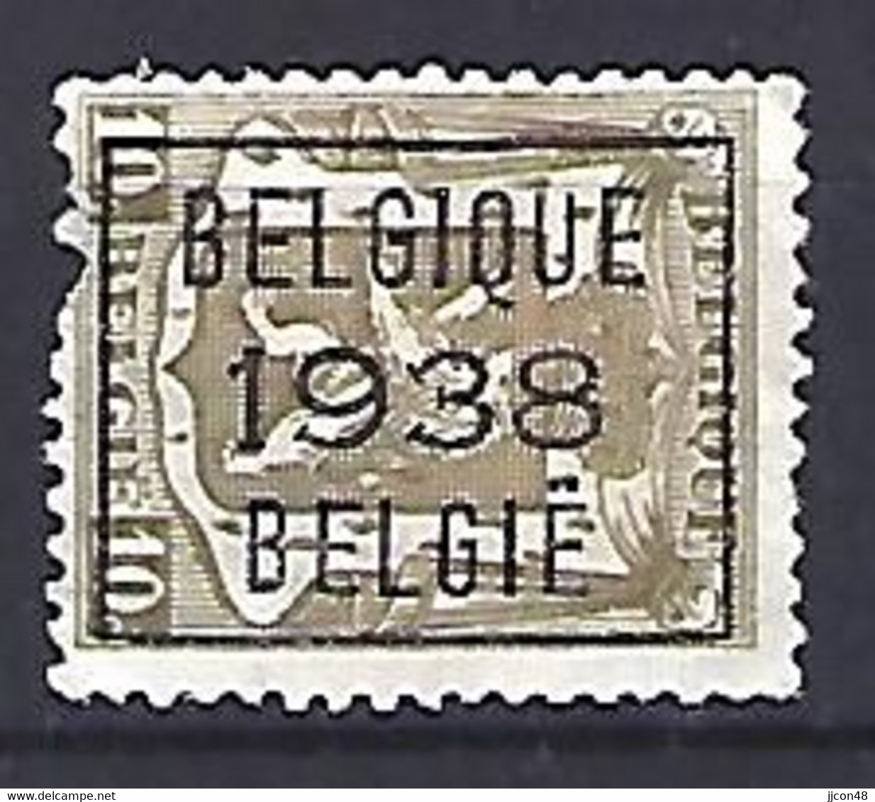 Belgium 1936  Precancel 10c (o) Mi.416  (Belgique 1938) - Roller Precancels 1930-..