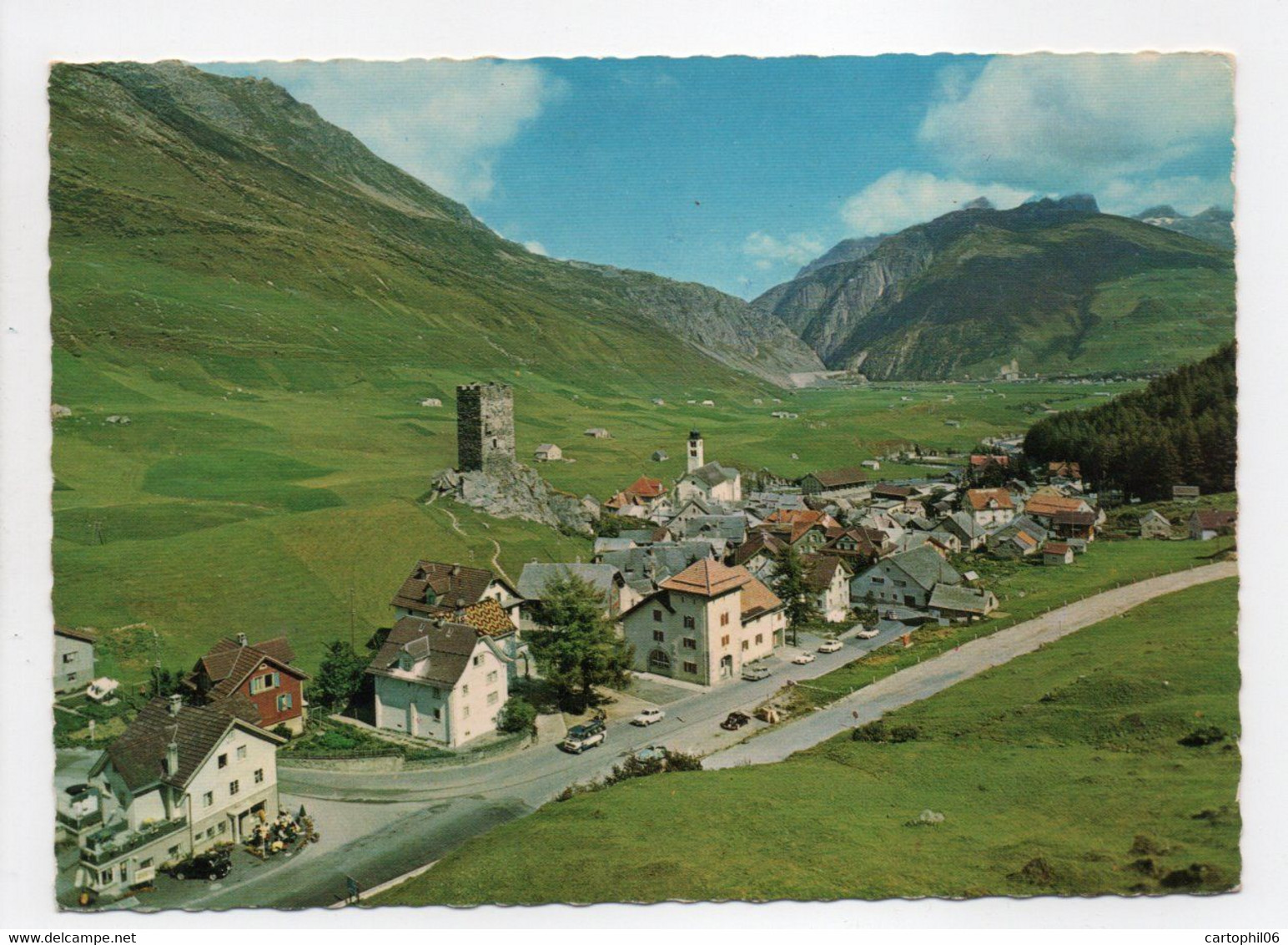 - CPSM ANDERMATT (Suisse) - Vue Générale Aérienne 1997 - Photoglob-Wehrli 1824 - - Andermatt