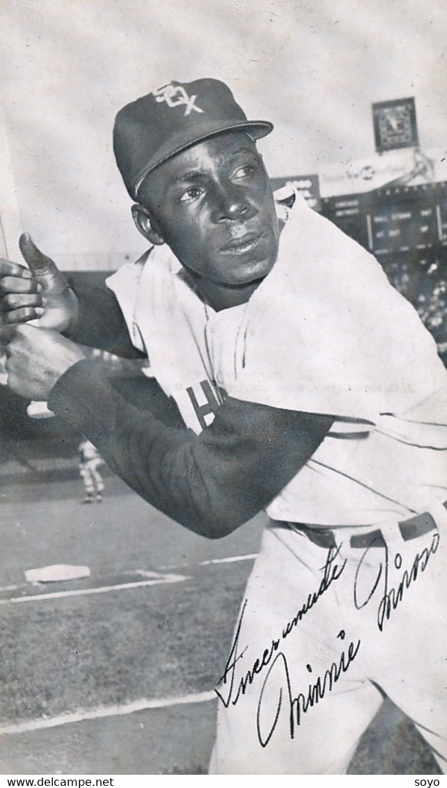 Real Photo Orestes Minnie Minoso Born El Perico Cuba Pelotero Beisbol Base Ball. - Baseball