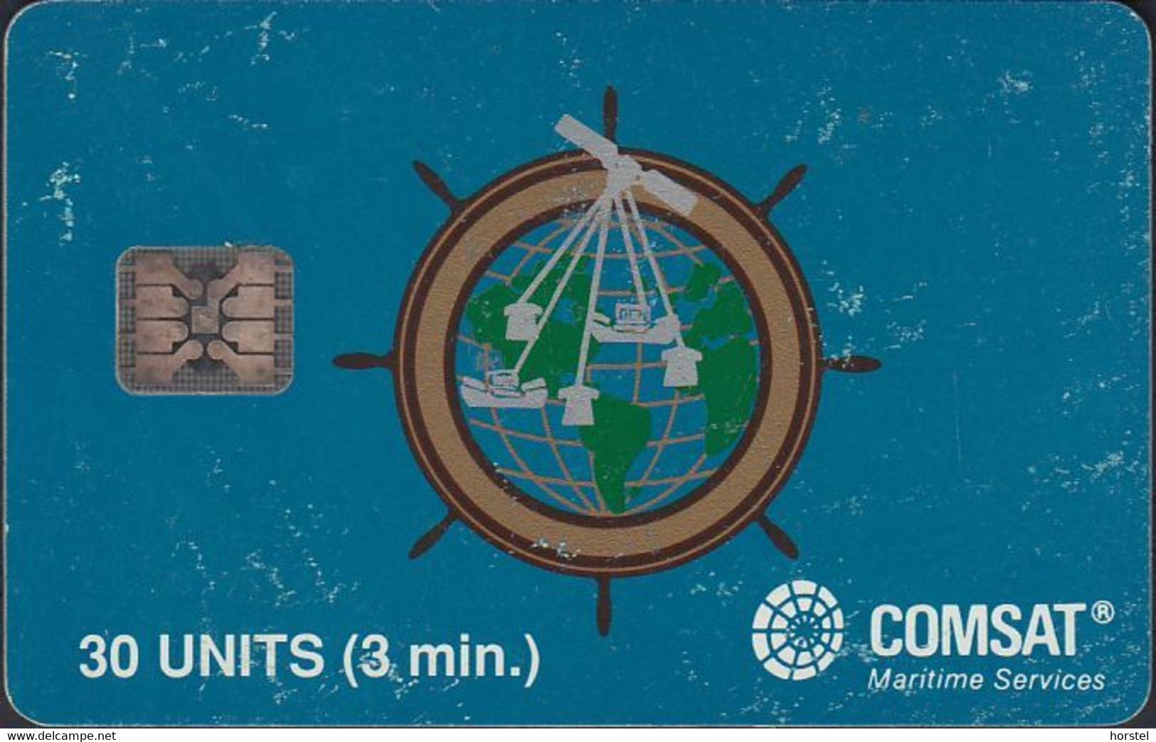 USA - Chip COMSAT - 30 Units - Cartes à Puce