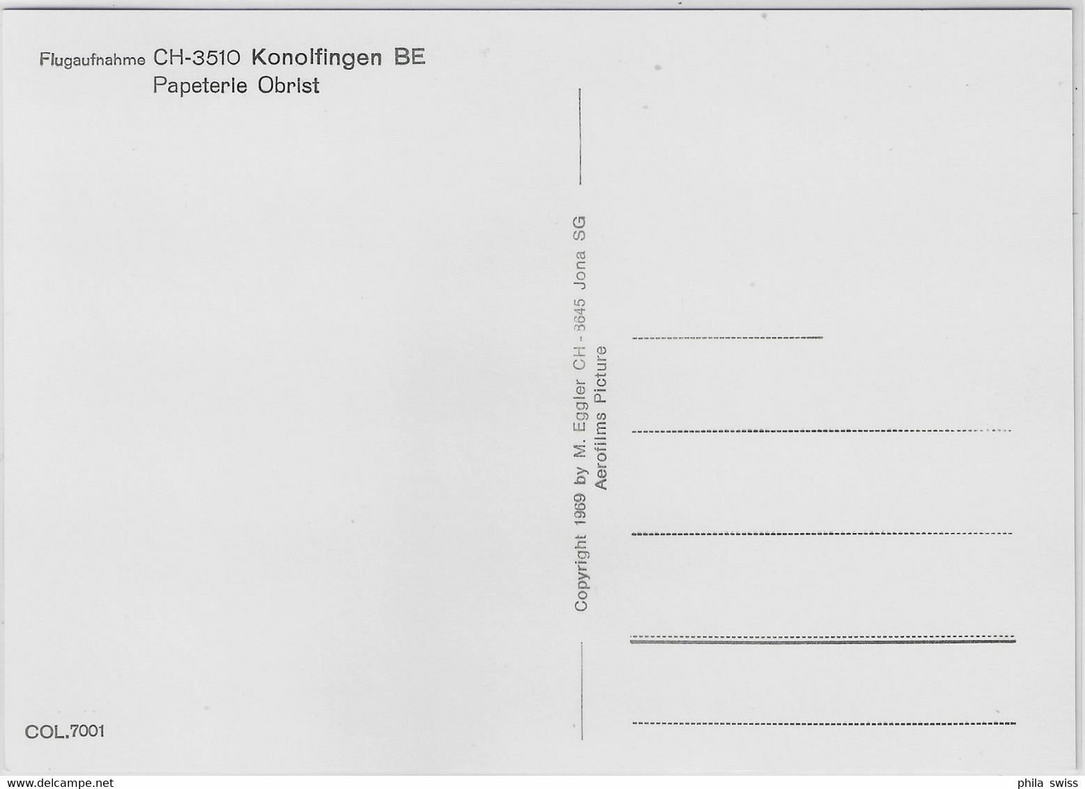 Flugaufnahme Konolfingen BE - Konolfingen