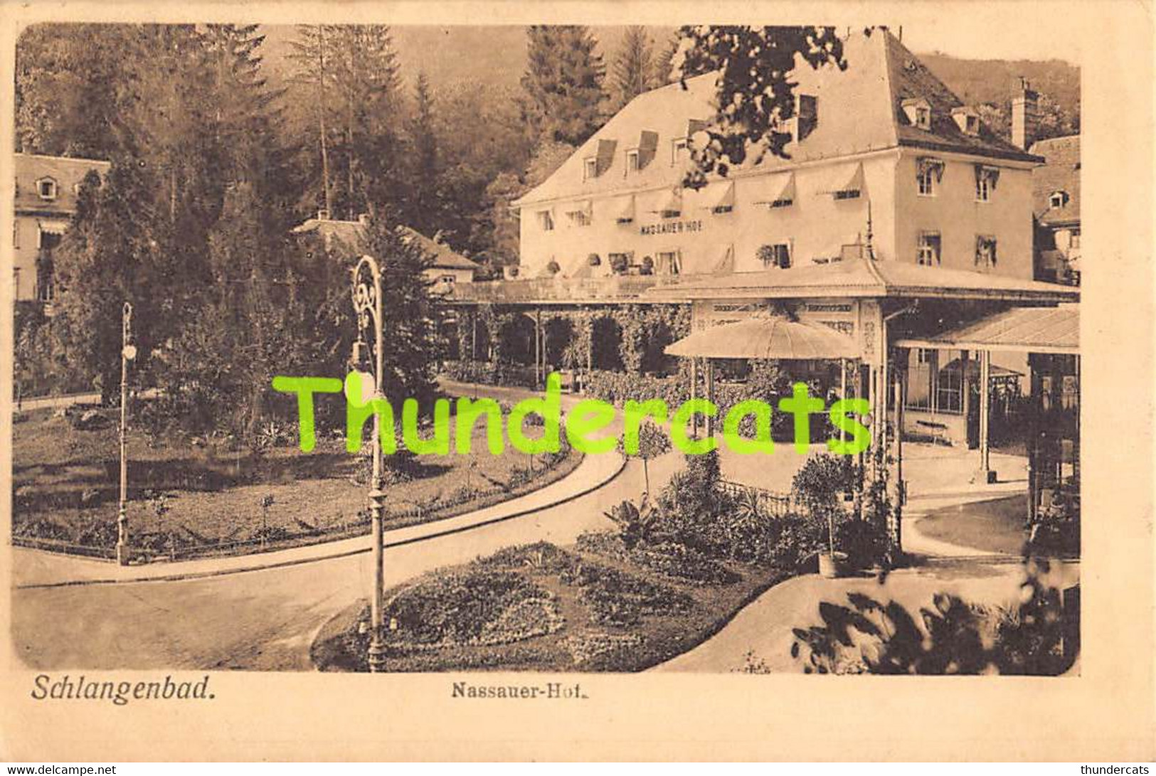 CPA SCHLANGENBAD NASSAUER HOF - Schlangenbad