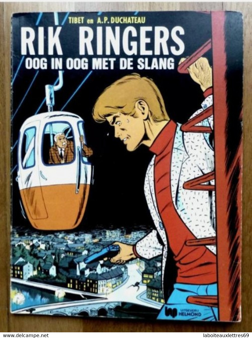 BD EN NEERLANDAIS RIK RINGERS OOG IN OOG MET DE SLANG - RIC HOCHET FACE A FACE ) - Rik Ringers